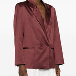 Blazer doppio petto in rosso Forte forte - donna 