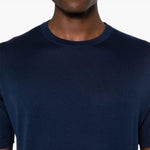 T-shirt Kempton in blu John smedley - uomo 