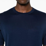T-shirt Kempton in blu John smedley - uomo 