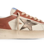 Sneakers stardan in bianco e marrone Golden goose - uomo 