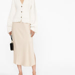 Cardigan in cashmere in avorio Khaite - donna 