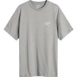 T-shirt Kragg SL con logo in grigio Arc'teryx - uomo 