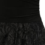 Abito scollo halter Cayla in nero norma kamali - donna 