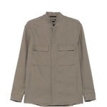 Camicia in lino oasi in verde Zegna - uomo 