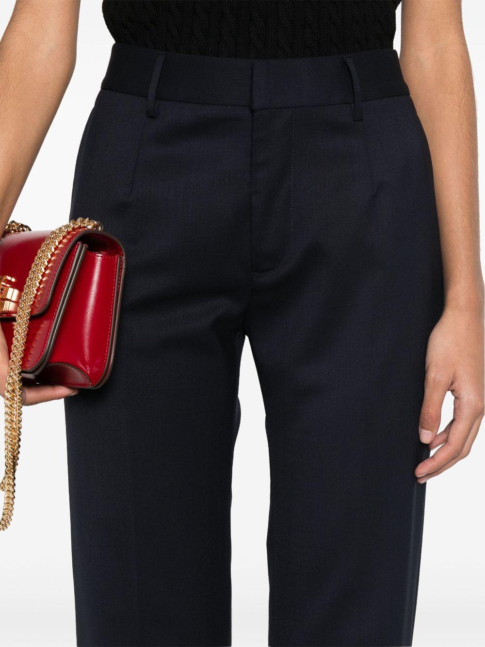 Pantaloni a gamba dritta in blu Alessandra rich - donna 