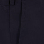 Pantaloni in lana elasticizzata in blu Eleventy - uomo 