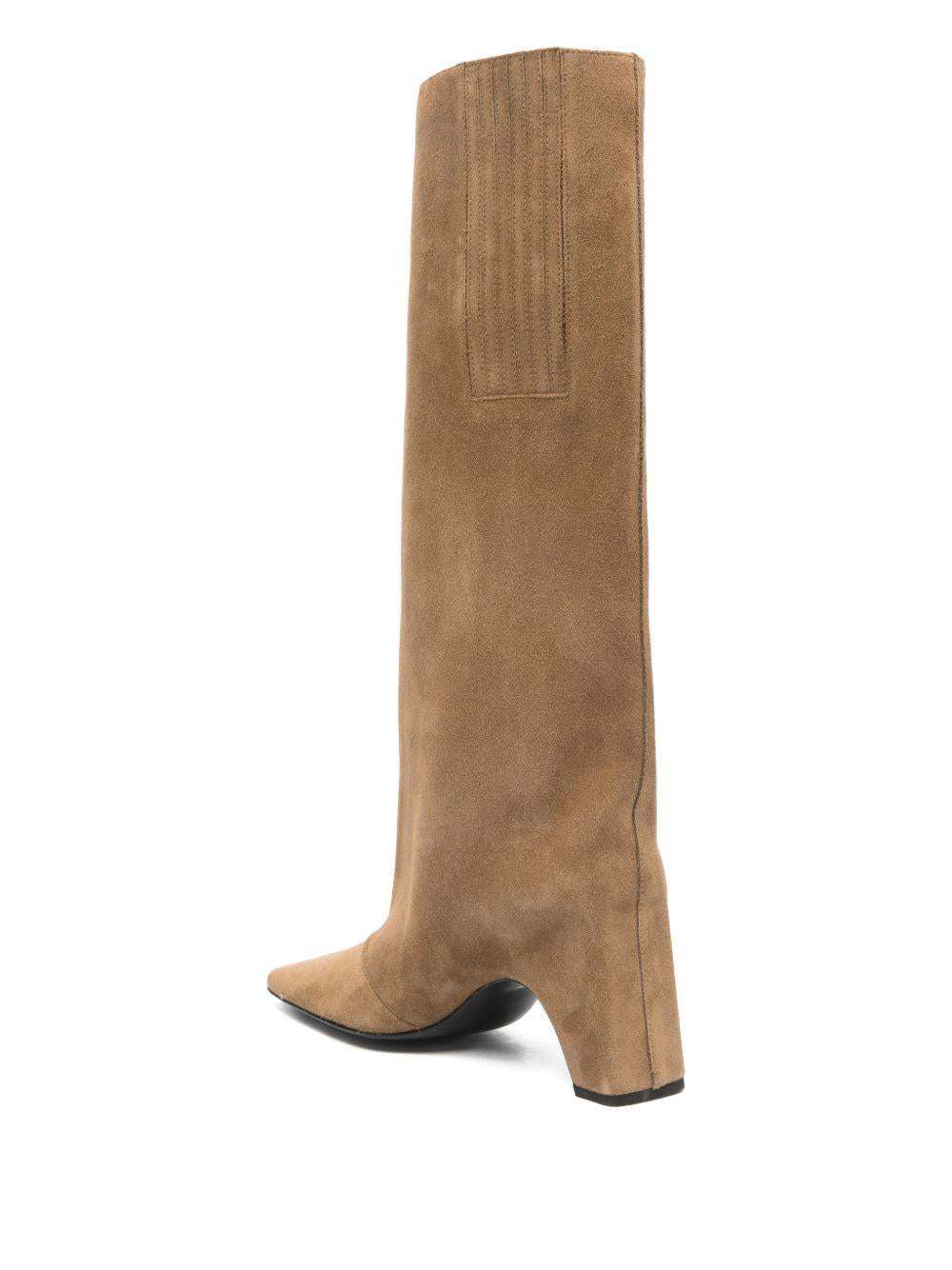 Stivali con punta quadrata in beige Coperni - donna 