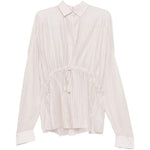 Camicia a righe dalida in avorio The latest - donna 