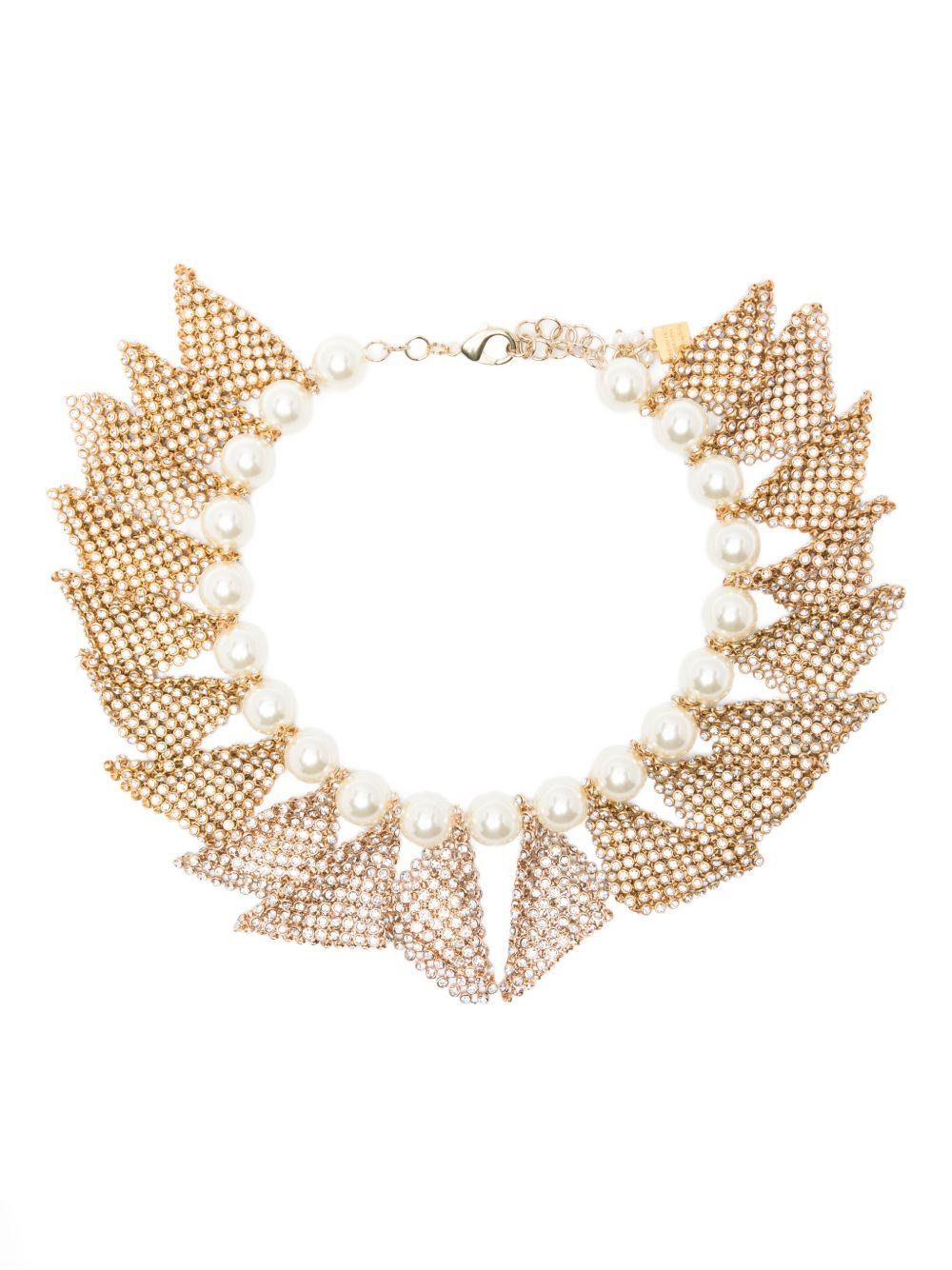 Collana frizz con perline in oro Rosantica - donna 