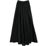 Gonna lunga arricciata in nero Elie Saab - donna 