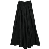 Gonna lunga arricciata in nero Elie Saab - donna 