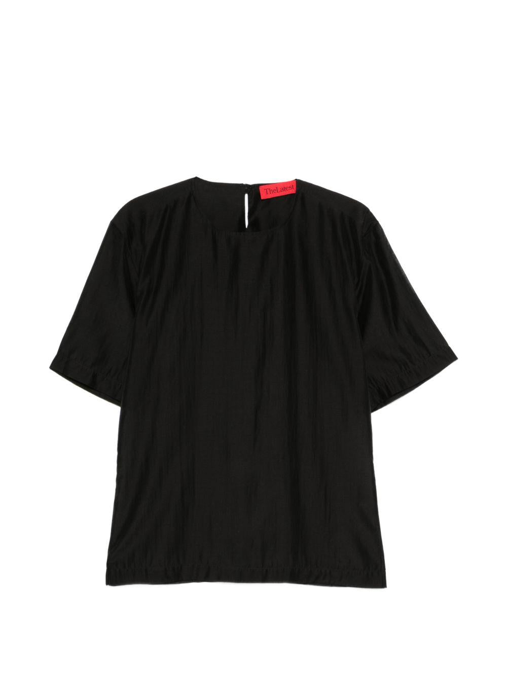 Top Dean a maniche corte in nero The latest - donna 