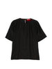 Top Dean a maniche corte in nero The latest - donna