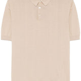 Polo in maglia fine in beige Eleventy - uomo 