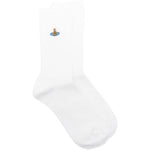 Calzini con logo in bianco Vivienne westwood - donna 
