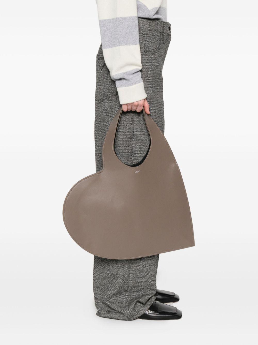 Borsa heart in marrone Coperni - donna 