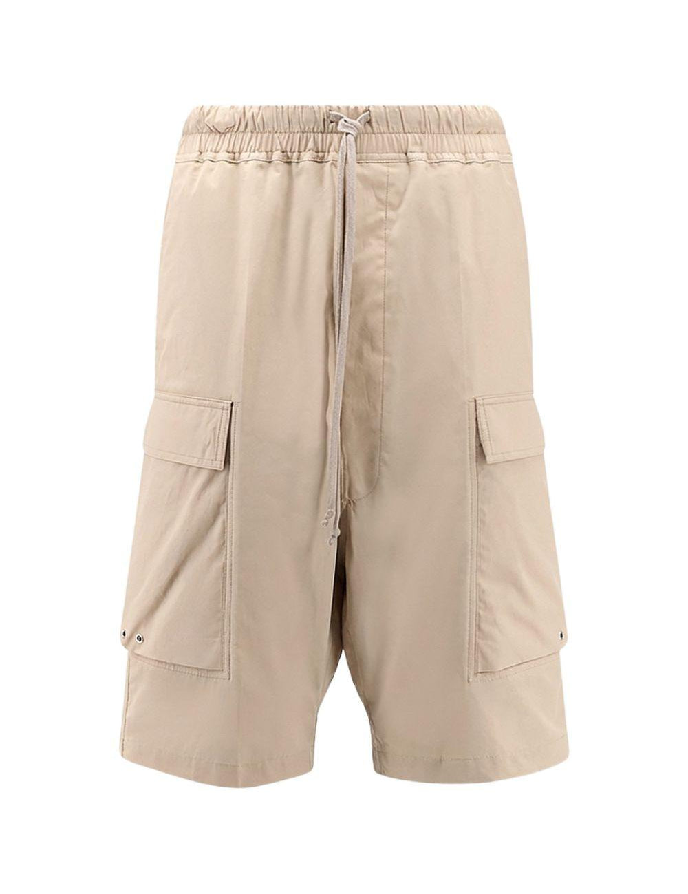 Cargo corti in beige Rick owens - uomo 