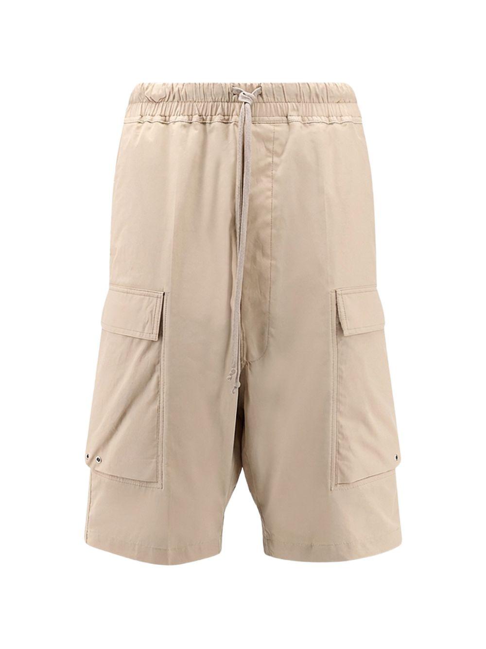 Cargo corti in beige Rick owens - uomo 