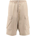 Cargo corti in beige Rick owens - uomo 