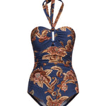 Costume Aster con stampa floreale multicolore 