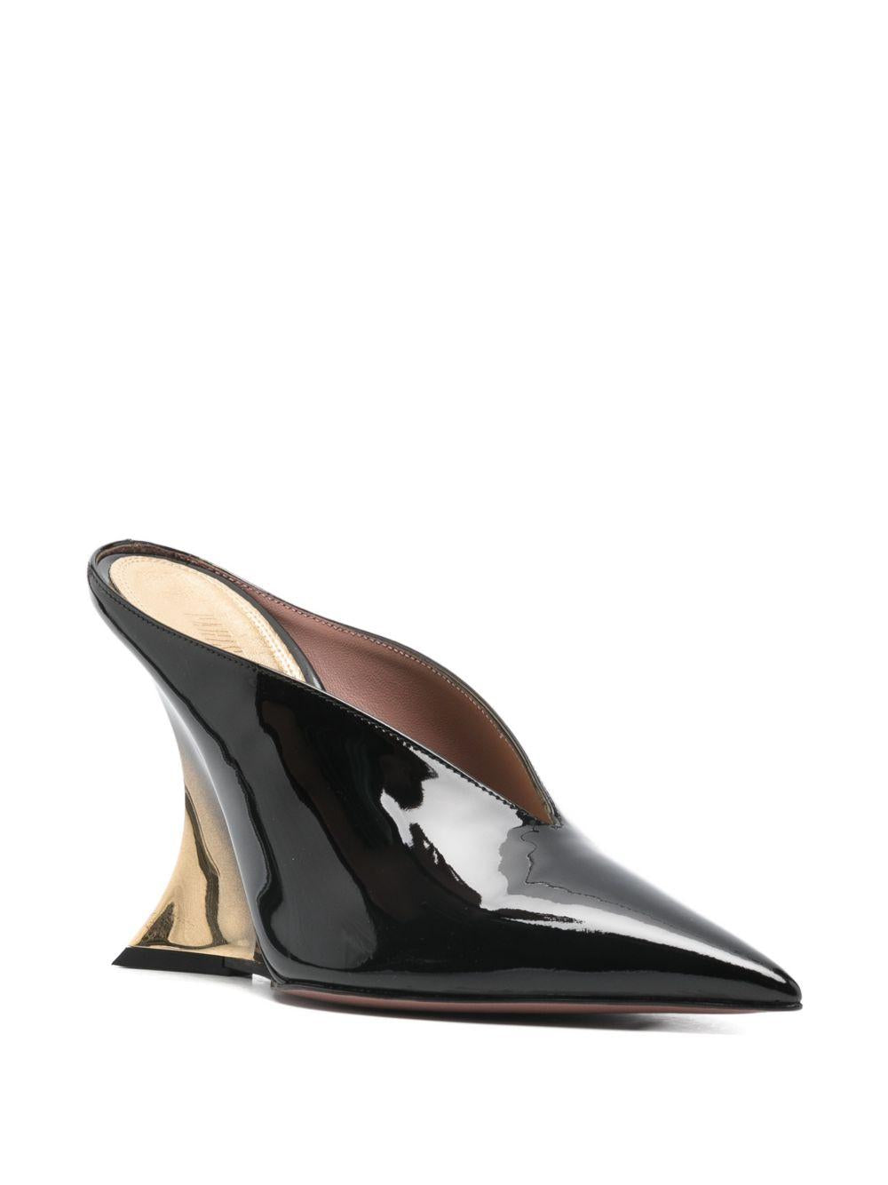 Mules a punta Nina in nero Paris texas - donna 