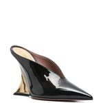 Mules a punta Nina in nero Paris texas - donna 