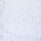 Gonna a balze con dettagli in pizzo Serza in bianco Charo ruiz ibiza 1989 - donna 