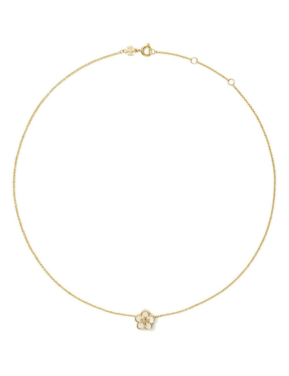 Collana Kira con fiore Tory Burch - donna 