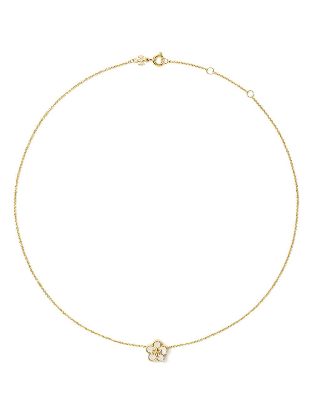Collana Kira con fiore Tory Burch - donna 
