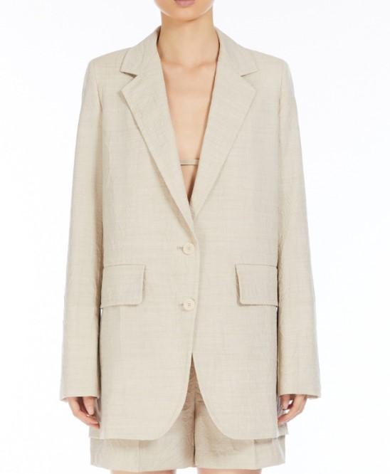 Blazer monopetto acacia in beige Maxmara - donna 