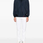 Jeans slim fit in bianco Kiton - uomo 