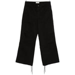 Pantaloni cargo con coulisse in nero Entire studios - unisex 