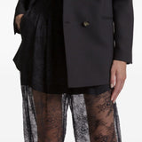 Pantaloni in pizzo in nero Alberta ferretti - donna 