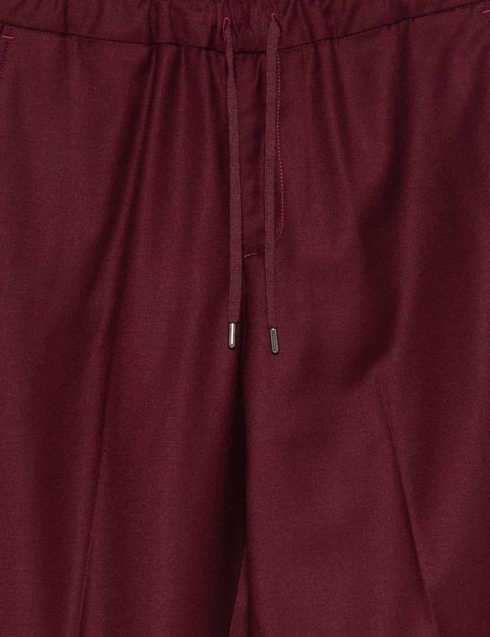 Pantaloni con coulisse in rosso Costumein - uomo 