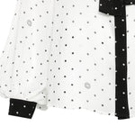 CAMICIA A POIS CON FIOCCO in bianco Elie Saab - donna 