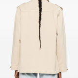 Giacca sahariana in denim beige BLAZÉ MILANO - donna 