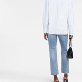 Jeans dritti Abigail in azzurro KHAITE - donna 