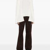 Maglione a mantella  in cashmere in bianco Toteme - donna 