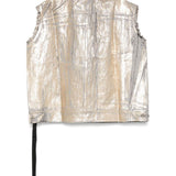 Gilet cerato in oro Rick Owens DRKSHDW - donna 
