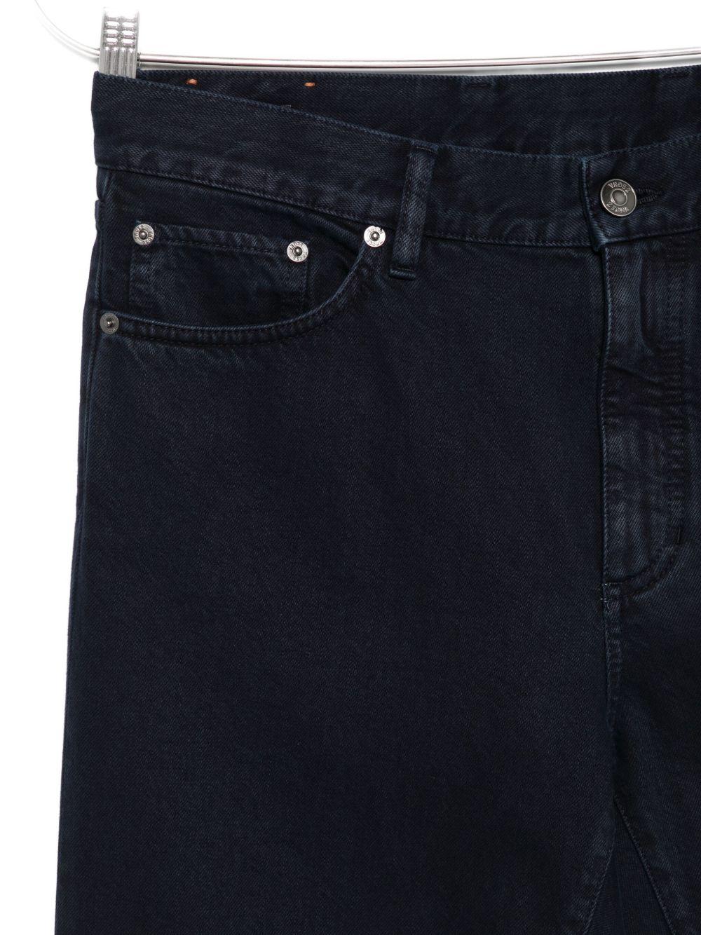 Jeans skinny con logo in blu scuro Zegna - uomo 