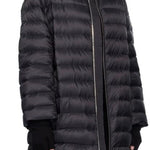 Parka trapuntata flight in nero Rick Owens x Moncler - unisex<BR/><BR/> 