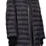 Parka trapuntata flight in nero Rick Owens x Moncler - unisex<BR/><BR/> 