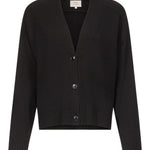 Cardigan Kaia con bottoni in nero LouLou de Saison - donna 