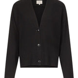 Cardigan Kaia con bottoni in nero LouLou de Saison - donna 