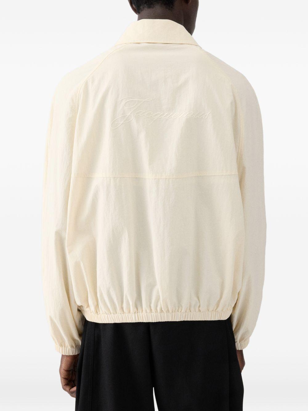 Giacca Le coupe vent in avorio Jacquemus - uomo 