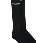 Calzini alti con logo in nero  Comme des garcons homme plus - uomo<BR/> 