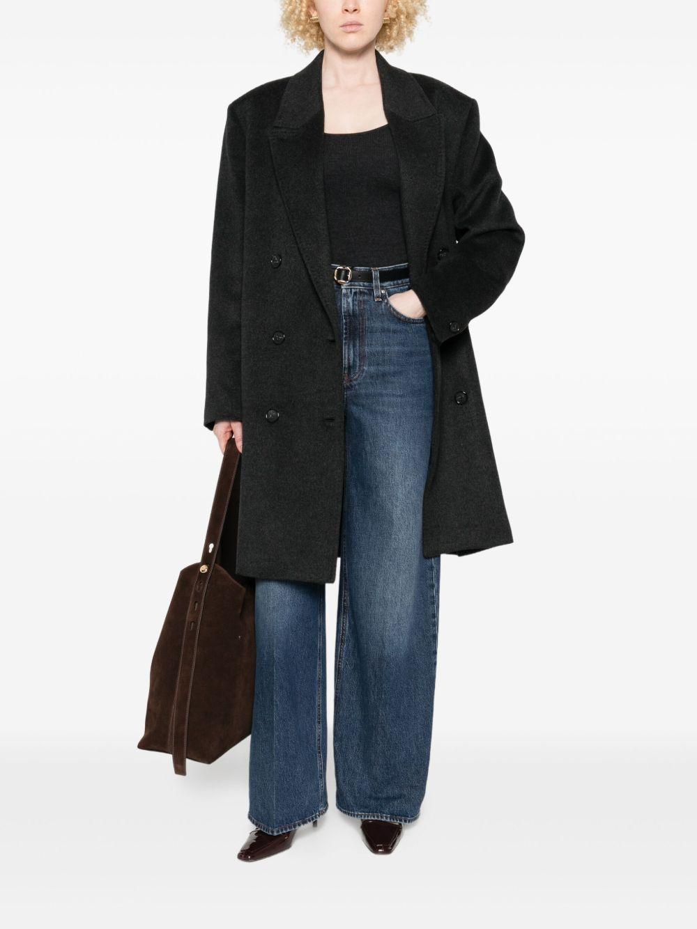 Jeans a gamba ampia in blu Toteme - donna 
