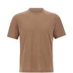 T-shirt girocollo in beige Kangra - uomo 