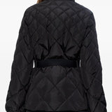 Giacca trapuntata in nero Moncler - donna 