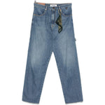 Jeans con orlo sfrangiato in blu Darkpark - uomo 